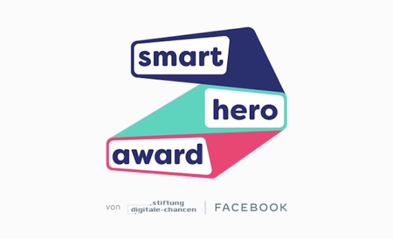 Das Logo des Smart Hero Award auf hellem Untergrund